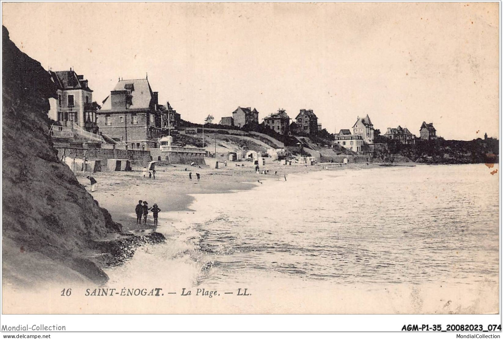 AGMP1-0038-35 - SAINT-ENOGAT - La Plage  - Dinard