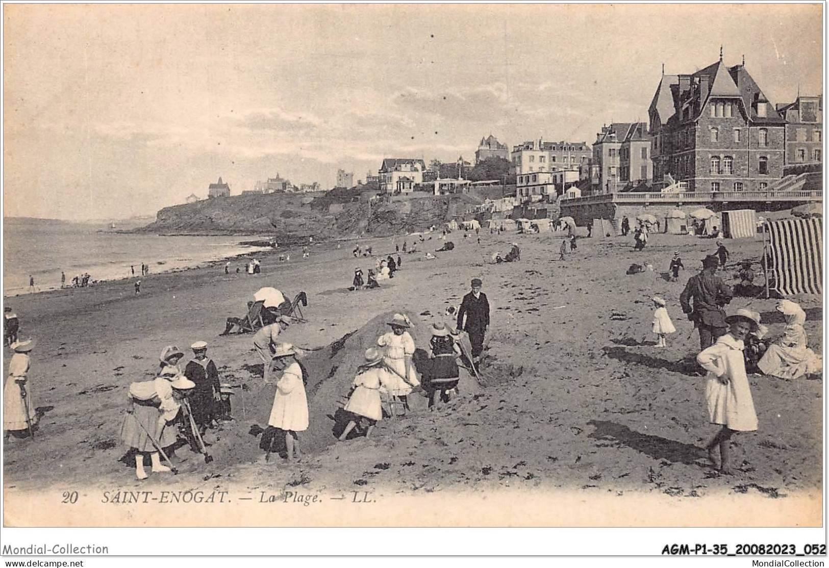 AGMP1-0027-35 - SAINT-ENOGAT - La Plage  - Dinard