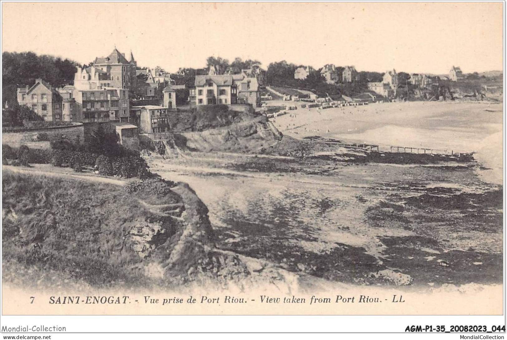 AGMP1-0023-35 - SAINT-ENOGAT - Vue Prise De Port Riou  - Dinard