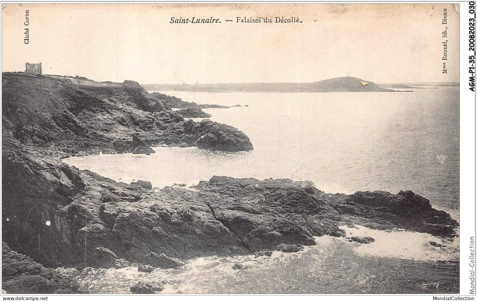 AGMP1-0016-35 - SAINT-LUNAIRE - Falaises Du Décollé  - Saint-Lunaire