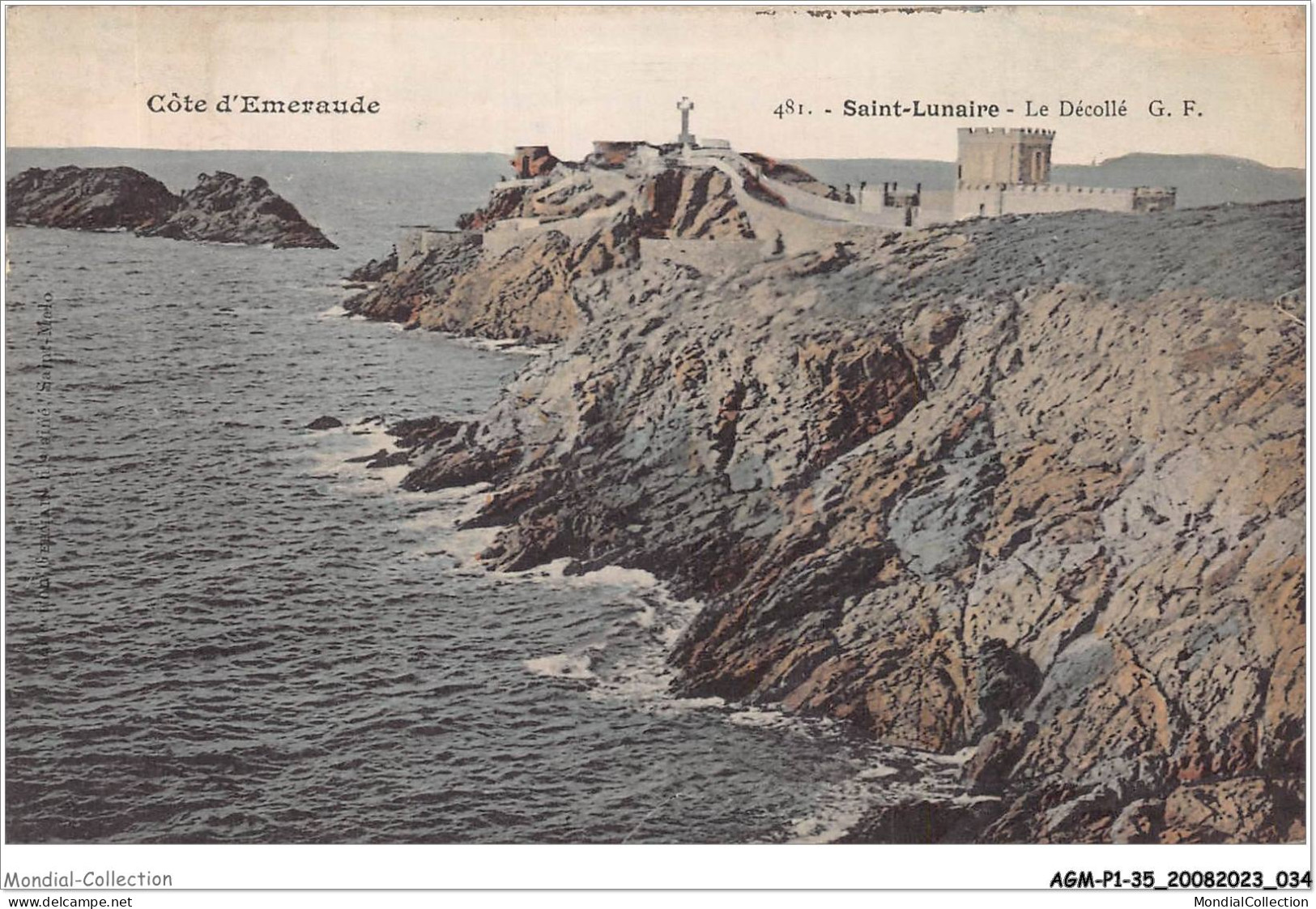 AGMP1-0018-35 - SAINT-LUNAIRE - Le Décollé  - Saint-Lunaire