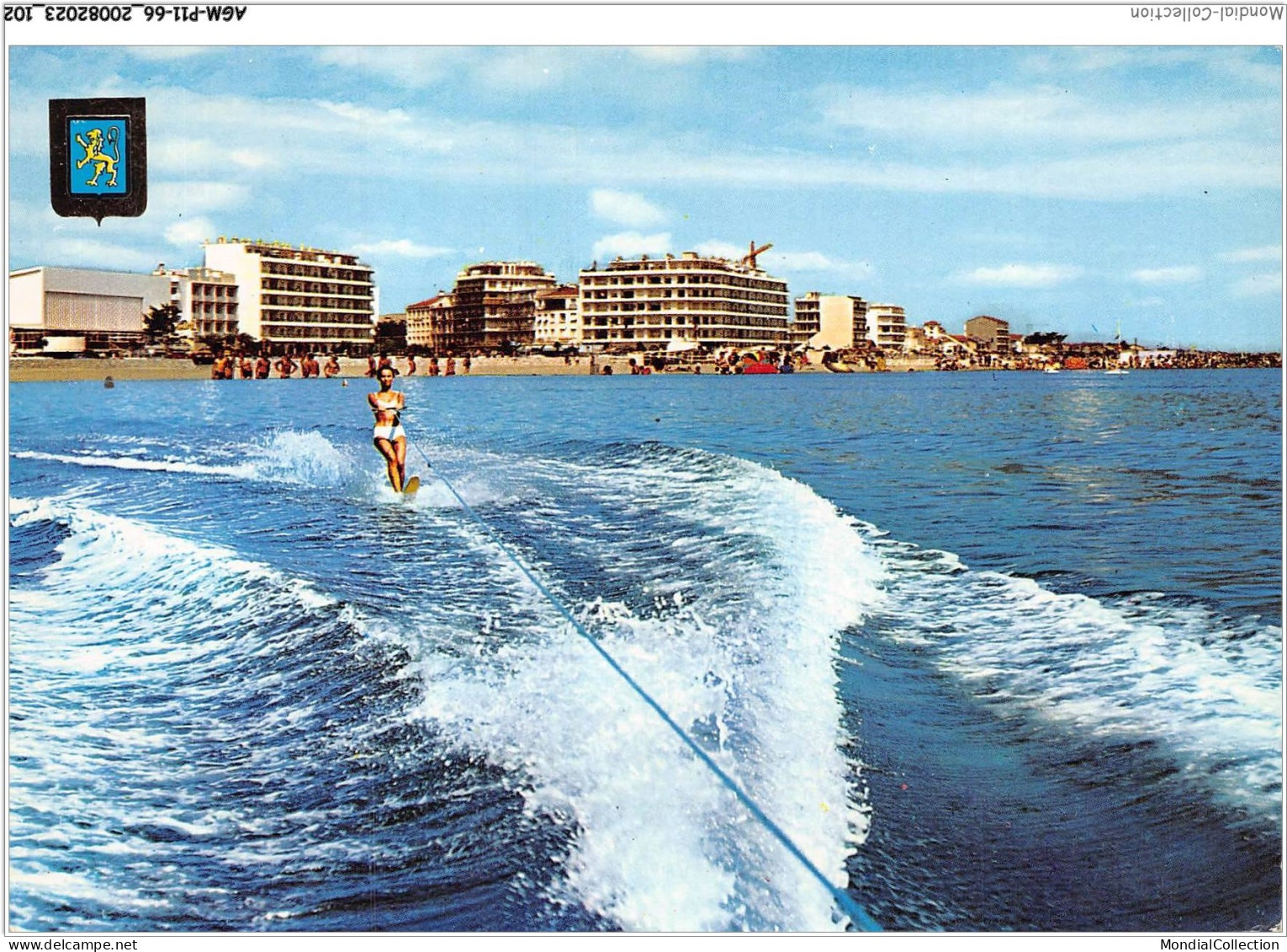 AGMP11-0792-66 - CANET-PLAGE - La Plage Radieuse  - Canet Plage