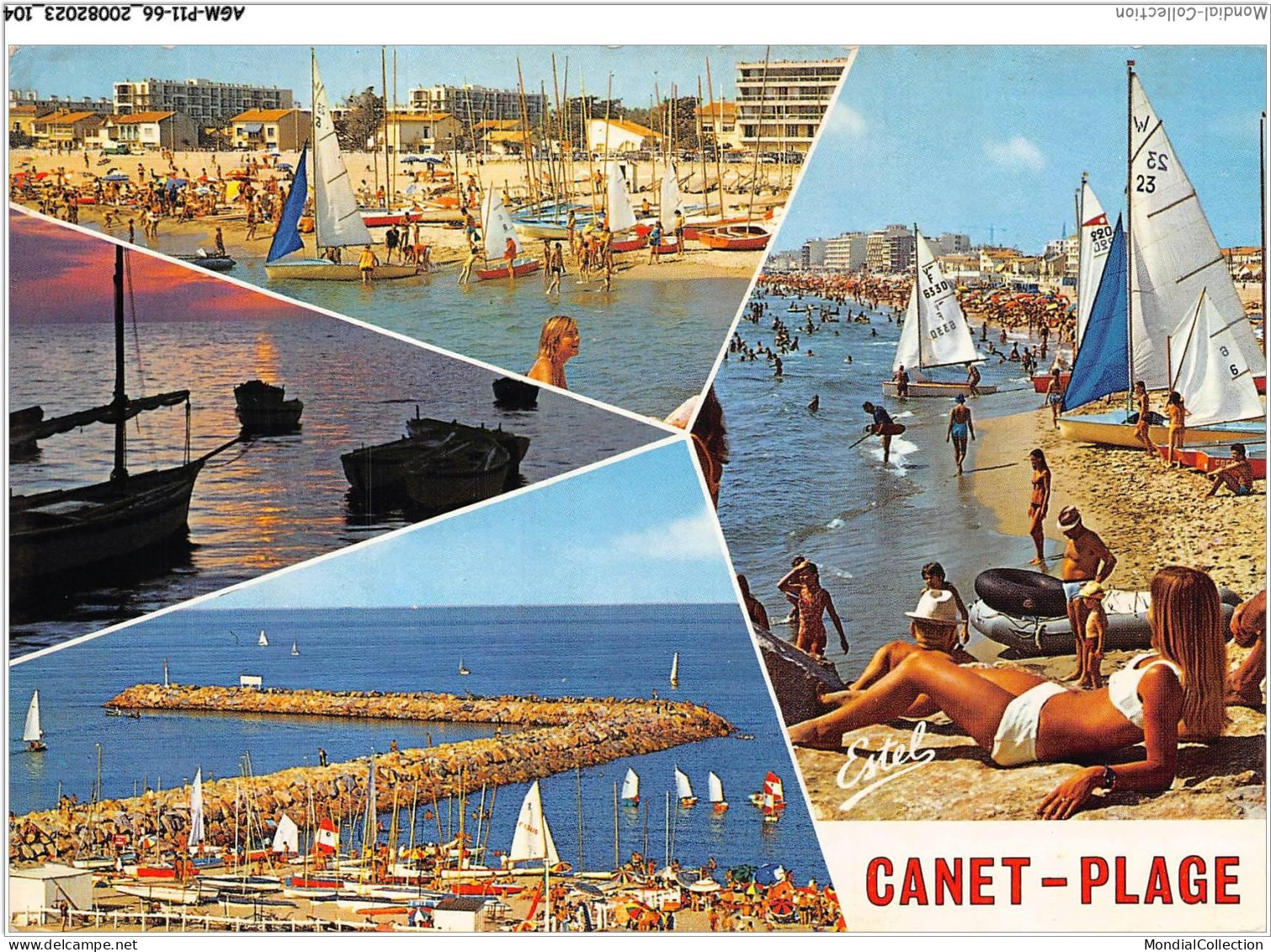 AGMP11-0793-66 - CANET-PLAGE - Souvenir  - Canet Plage