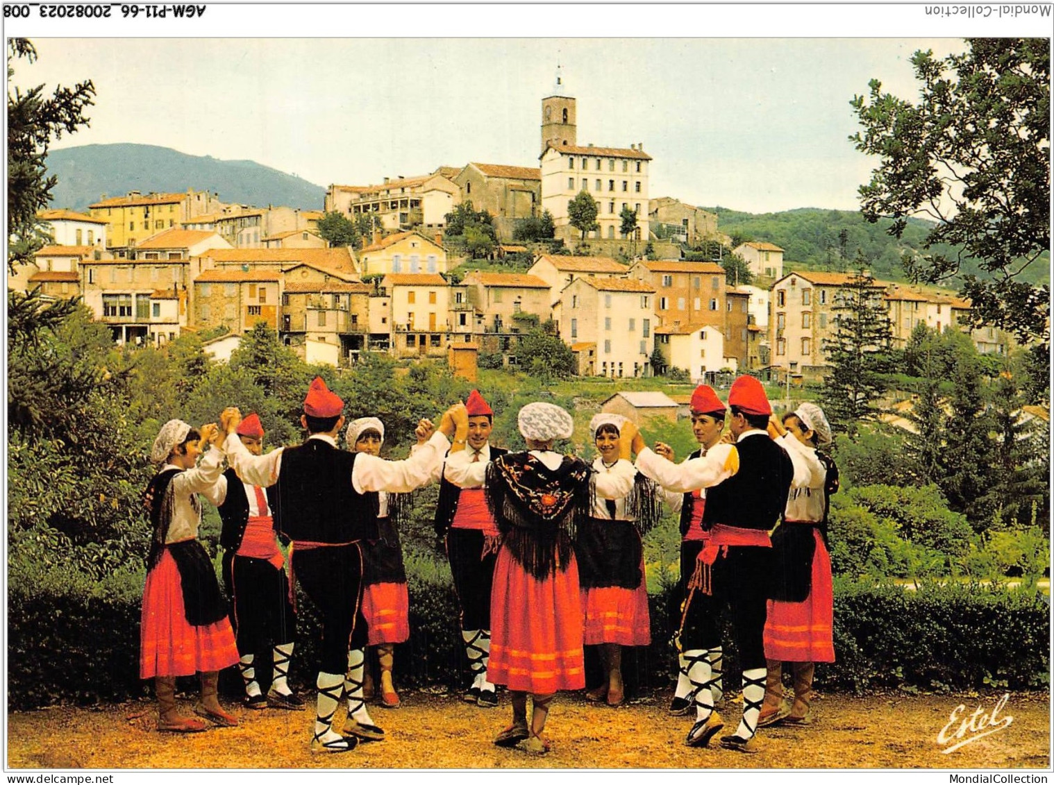 AGMP11-0745-66 - La Sardane Par Le Groupe Folklorique De SAINT-LAURENT-DE-CERDANS  - Andere & Zonder Classificatie