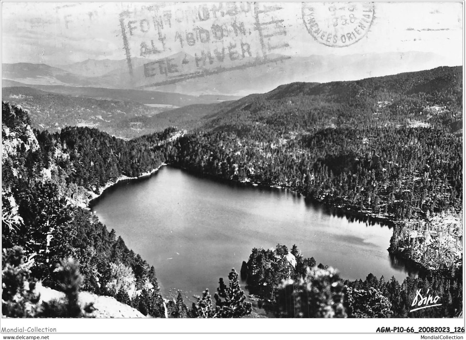 AGMP10-0733-66 - Environs De FONT-ROMEU Et MT-LOUIS - Station D'été Et D'hiver - Le Lac Noir - Chaine Du Canigou - Prades