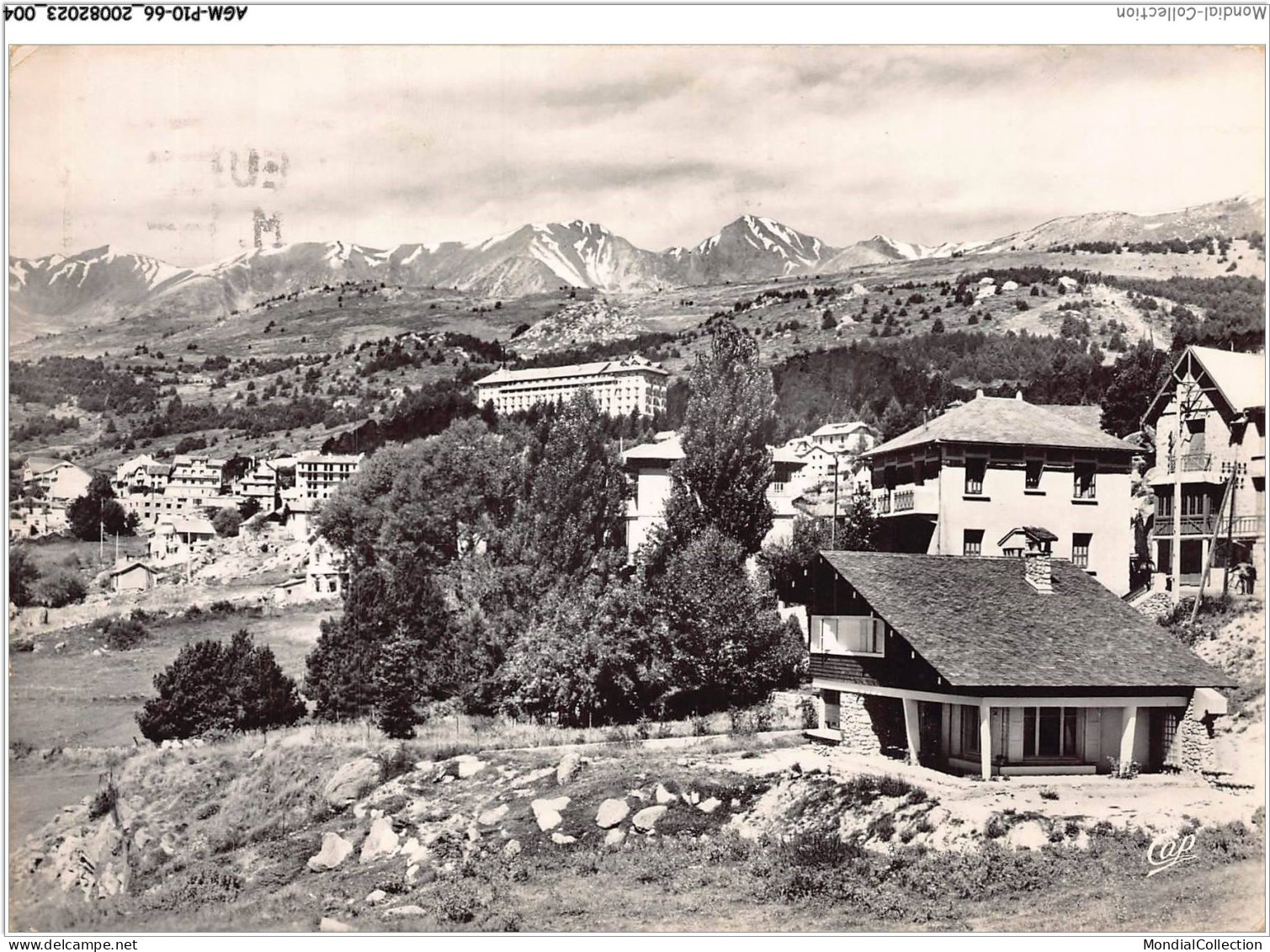 AGMP10-0672-66 - FONT-ROMEU - Vue Générale Vers Le Grand Hotel Et Massif Du Carlitte  - Prades