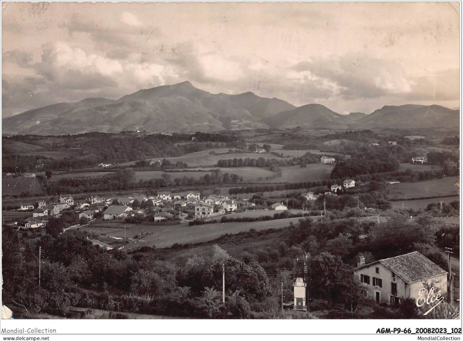 AGMP9-0667-66 - CIBOURE - La Campagne Basque Et La Rhune - Vues De La Tour De Bordagain  - Other & Unclassified