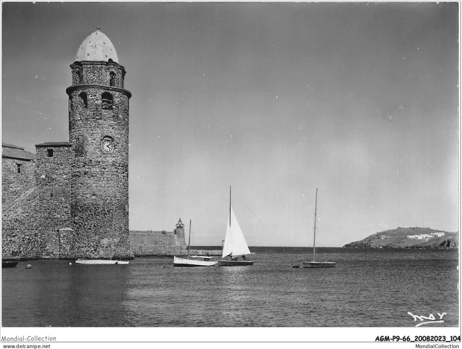 AGMP9-0668-66 - COLLIOURE - Le Clocher De L'église  - Collioure