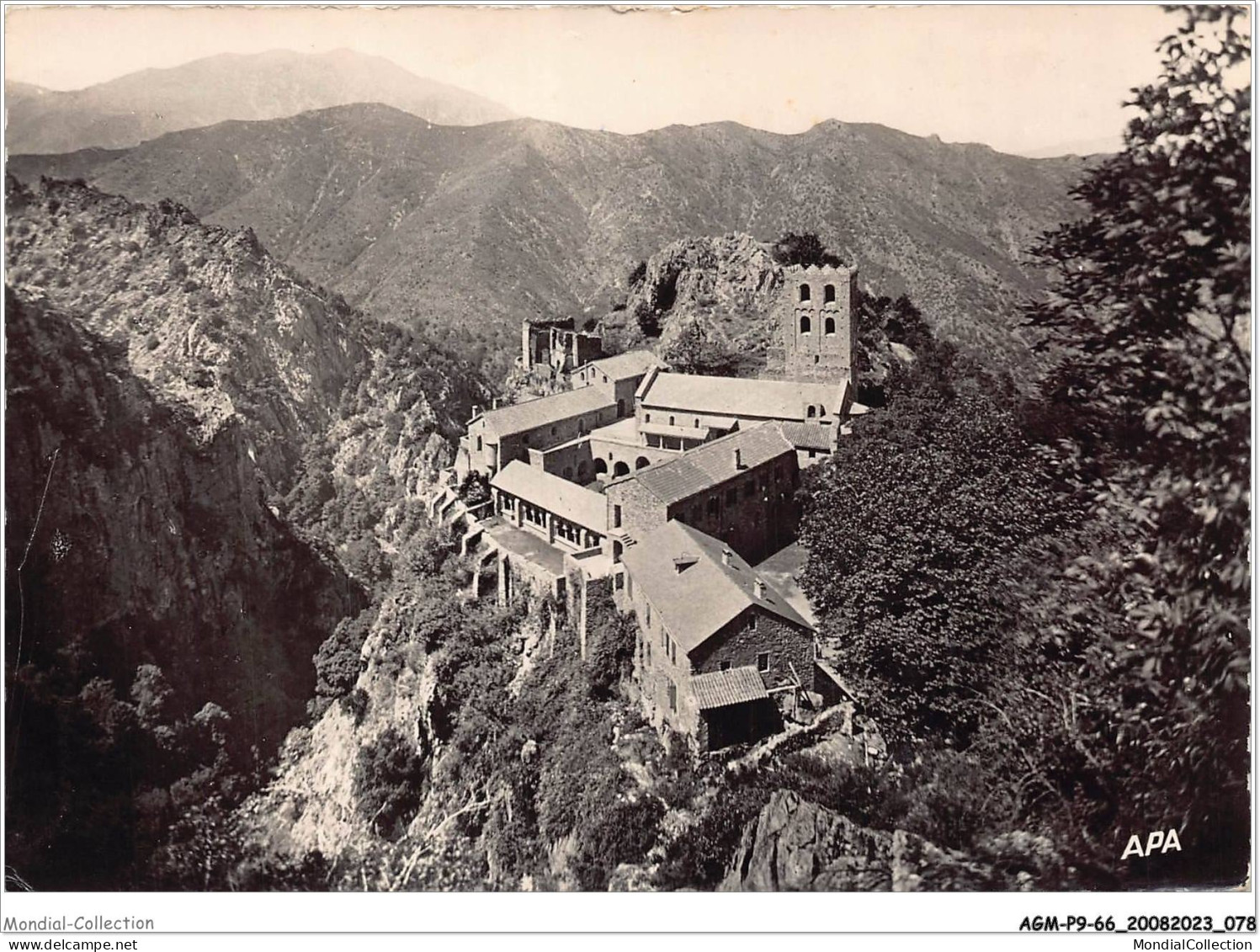 AGMP9-0655-66 - SAINT-MARTIN-DU-CANIGOU - Vue Générale De L'abbaye Xe Et XIe Siècle  - Other & Unclassified