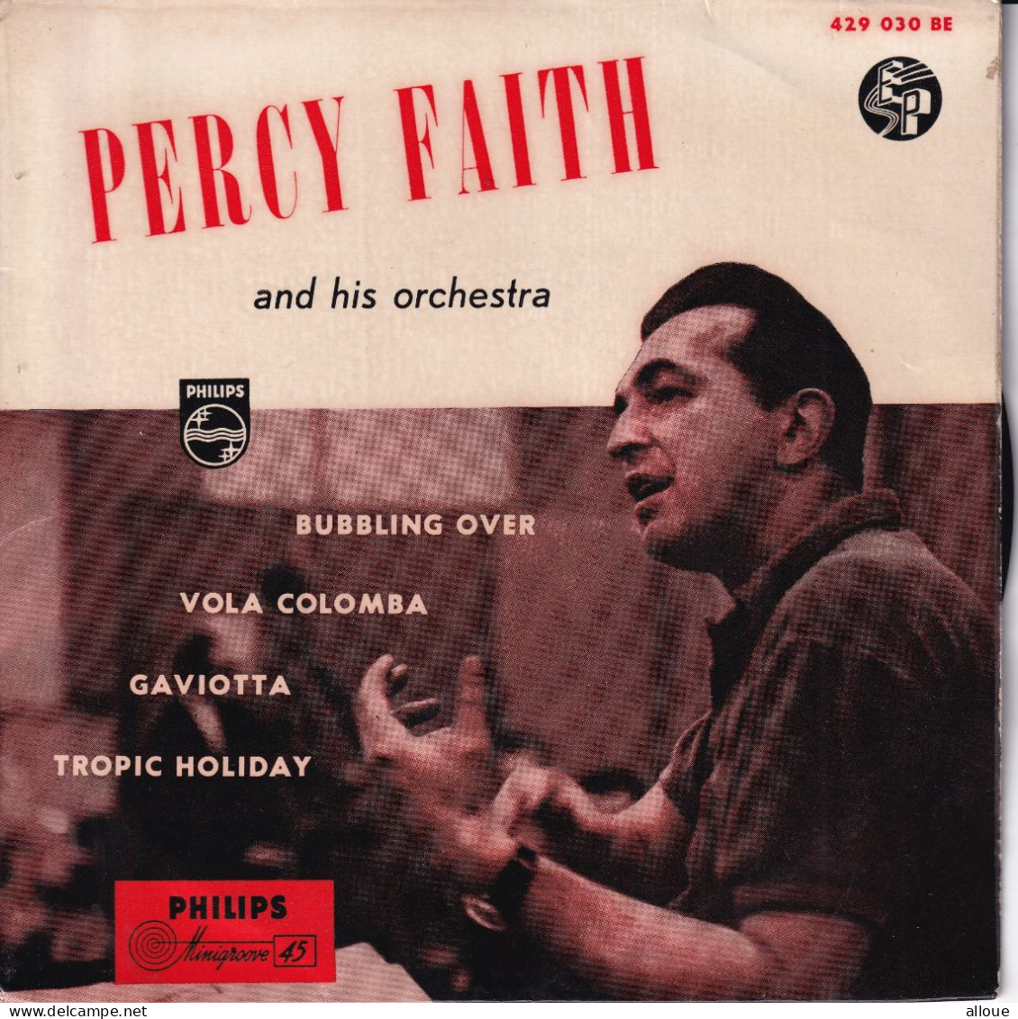 PERCY FAITH - HL EP - DUBBLING OVER + 3 - Instrumental
