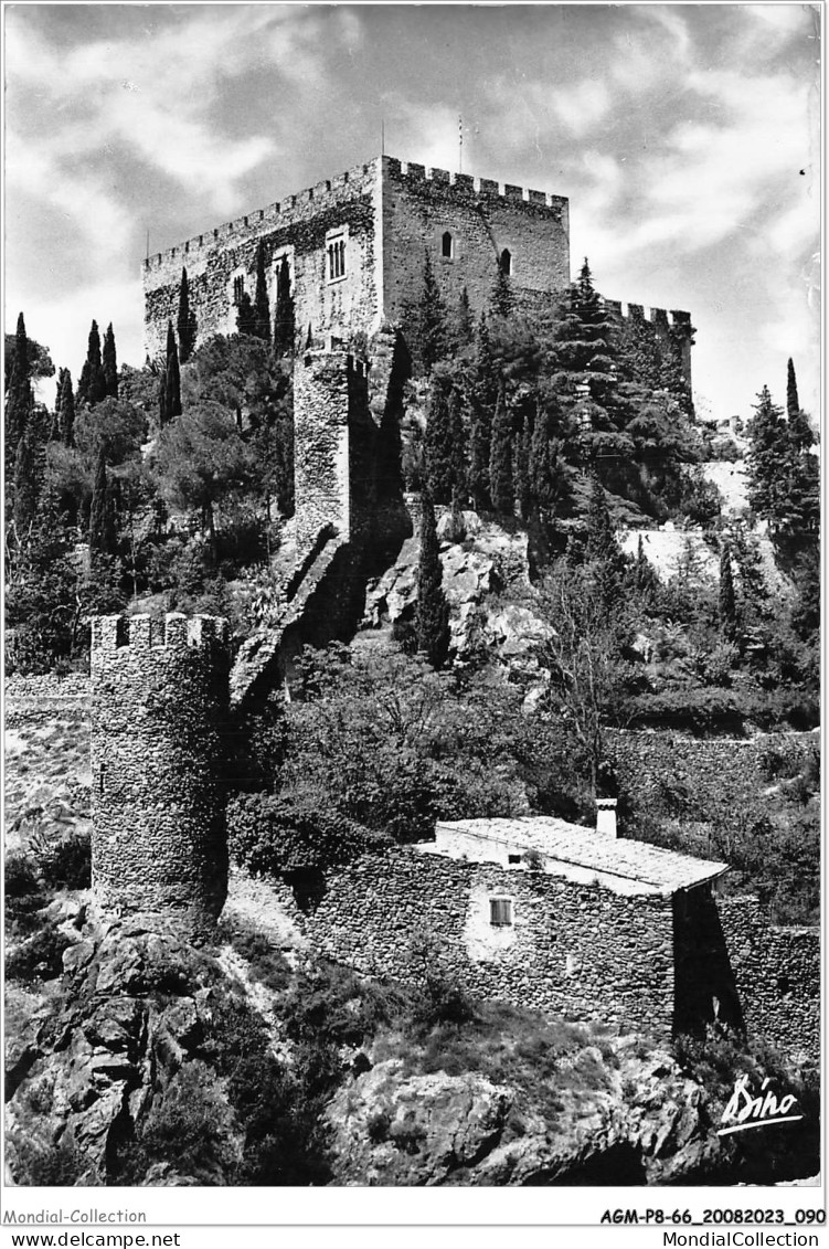 AGMP8-0601-66 - CASTELNOU - Près De THUIR - Fortification Et Chateau De Xe Et XIe Siècle  - Ceret