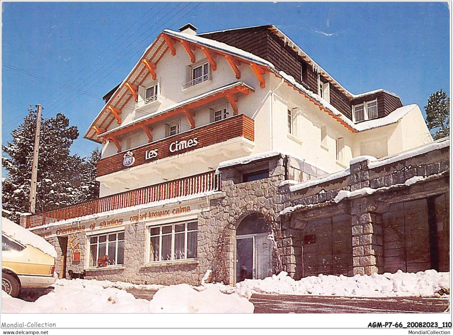 AGMP7-0552-66 - FONT ROMEU - Hotel Carut - Hotel Les Cimes - Le Club - El Foc  - Prades