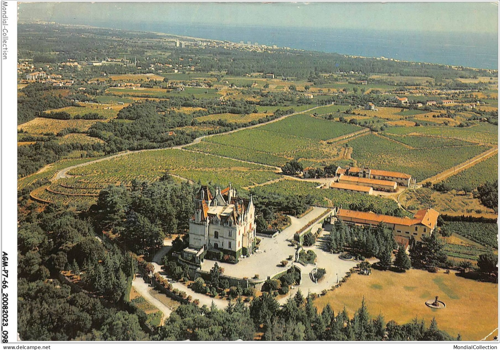 AGMP7-0546-66 - ARGELES-SUR-MER - Le Racou - Le Chateau De Valmy  - Argeles Sur Mer