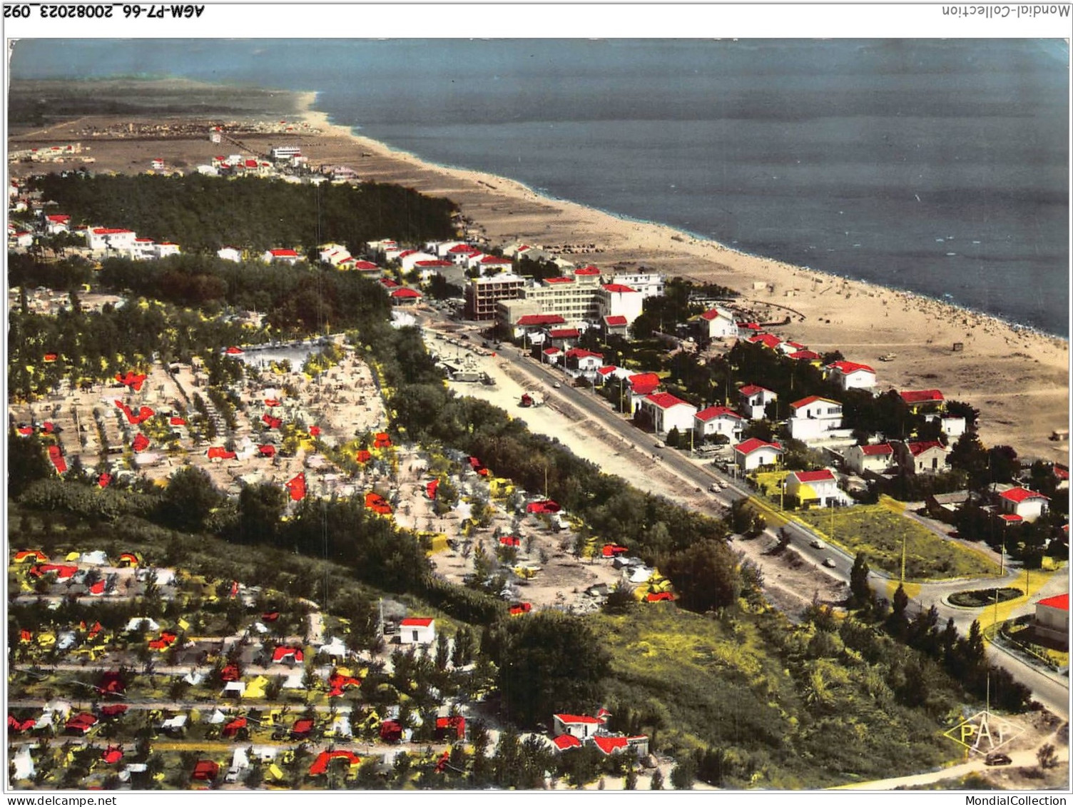 AGMP7-0543-66 - ARGELES-SUR-MER-PLAGE  - Vue Générale  - Argeles Sur Mer