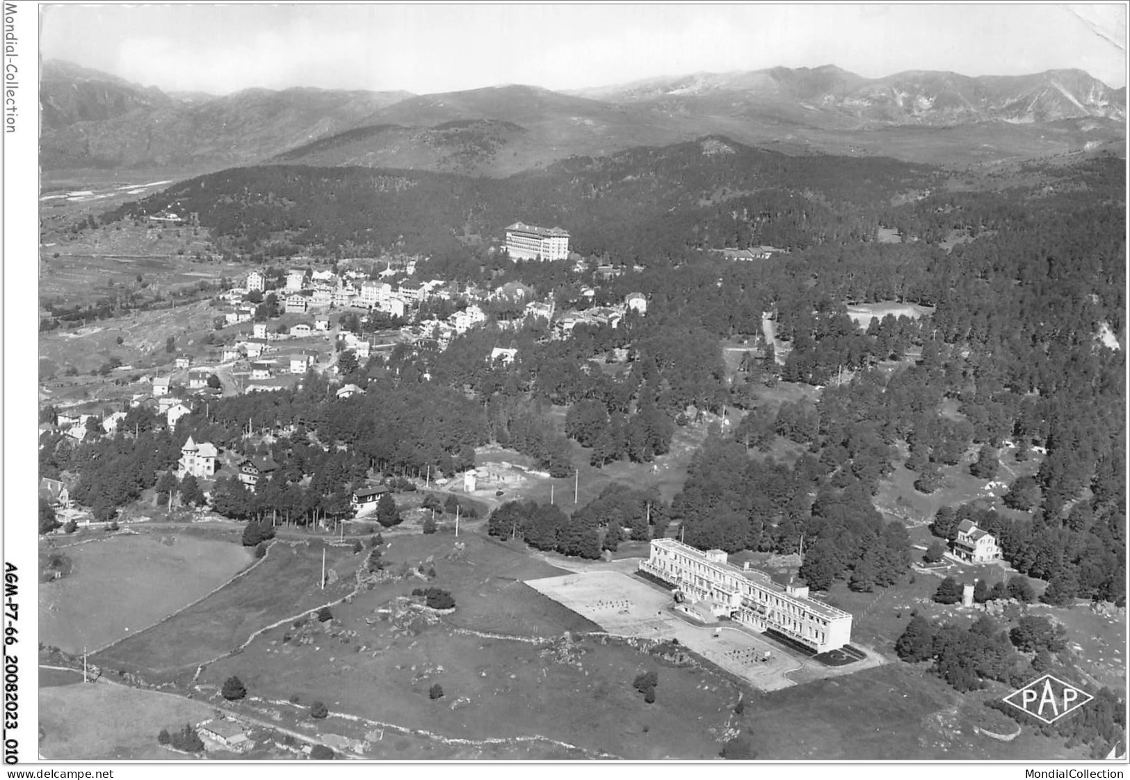 AGMP7-0502-66 - FONT ROMEU - Vue Aérienne - Vue Générale Home Catalan  - Prades