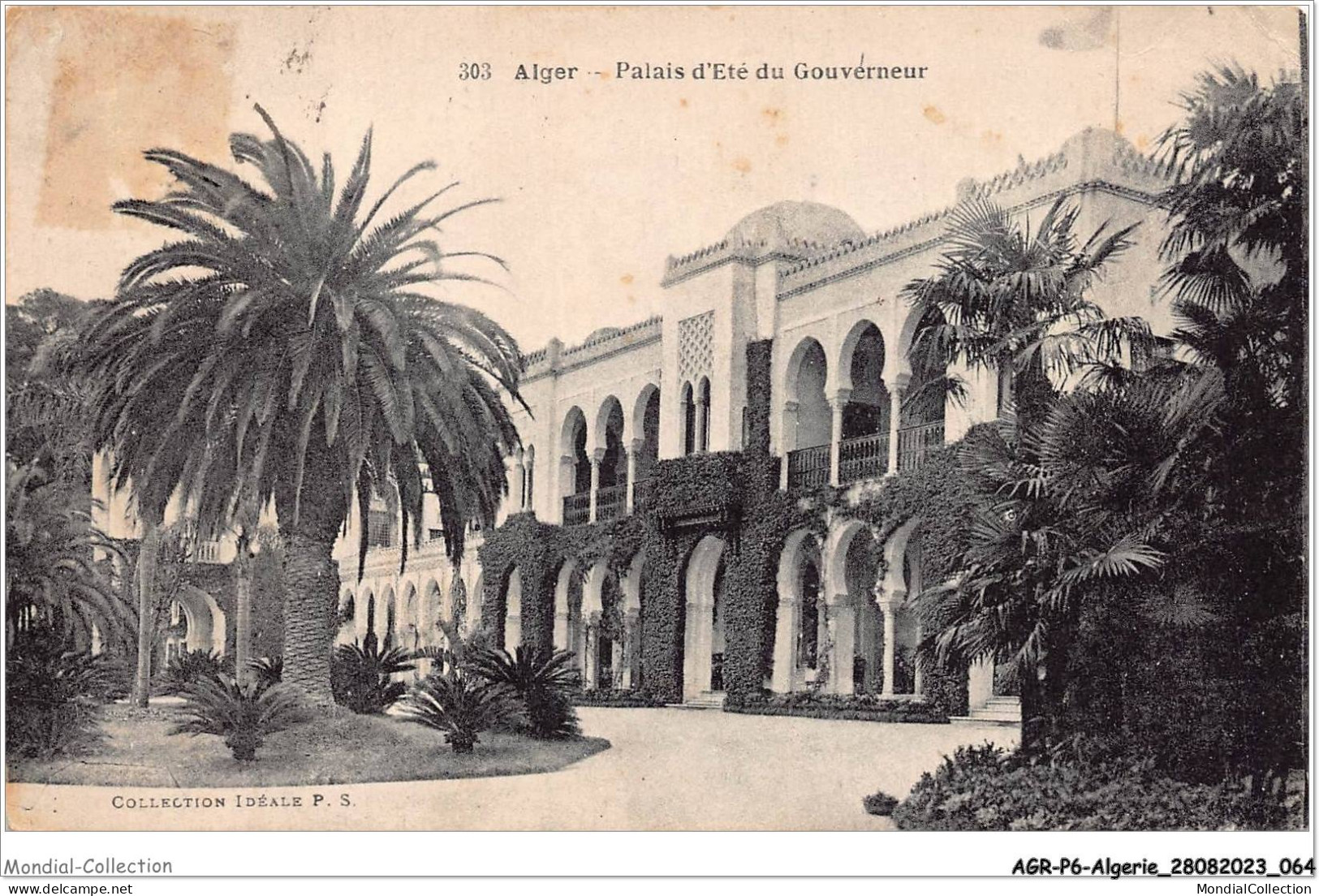 AGRP6-0439-ALGERIE - ALGER - Palais D'été Du Gouverneur - Algerien