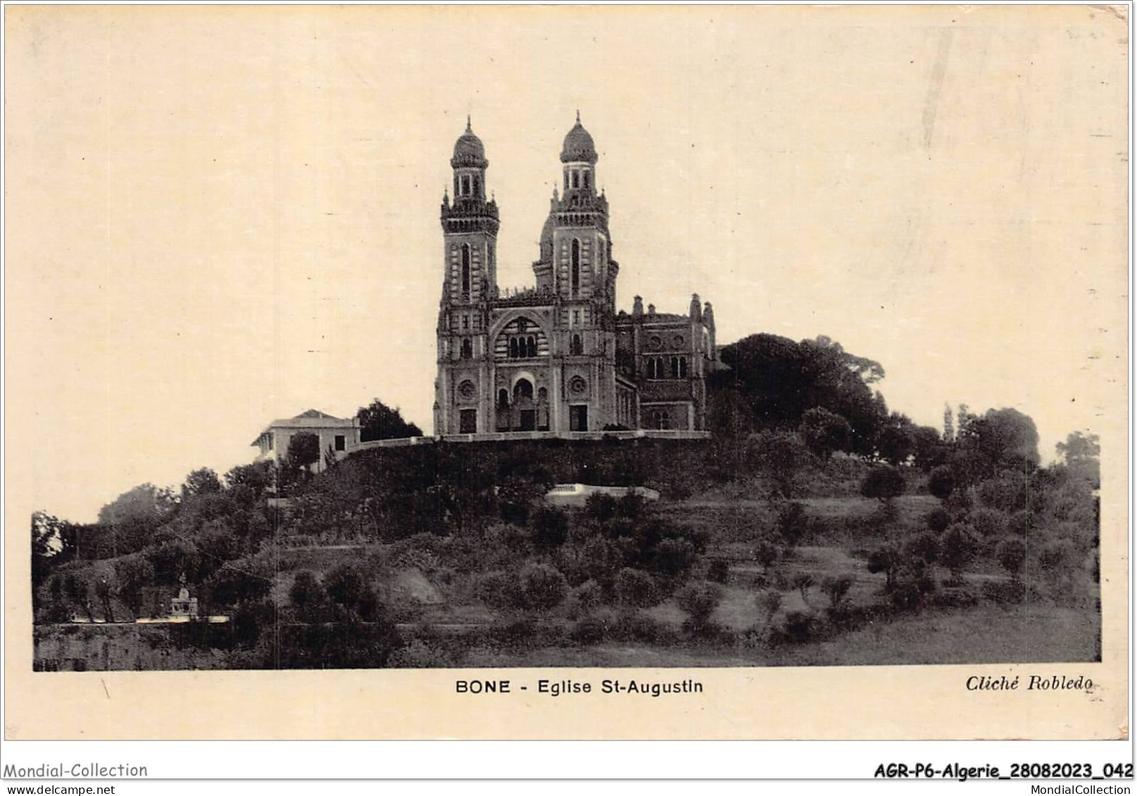AGRP6-0428-ALGERIE - BONE - Eglise St-augustin - Annaba (Bône)