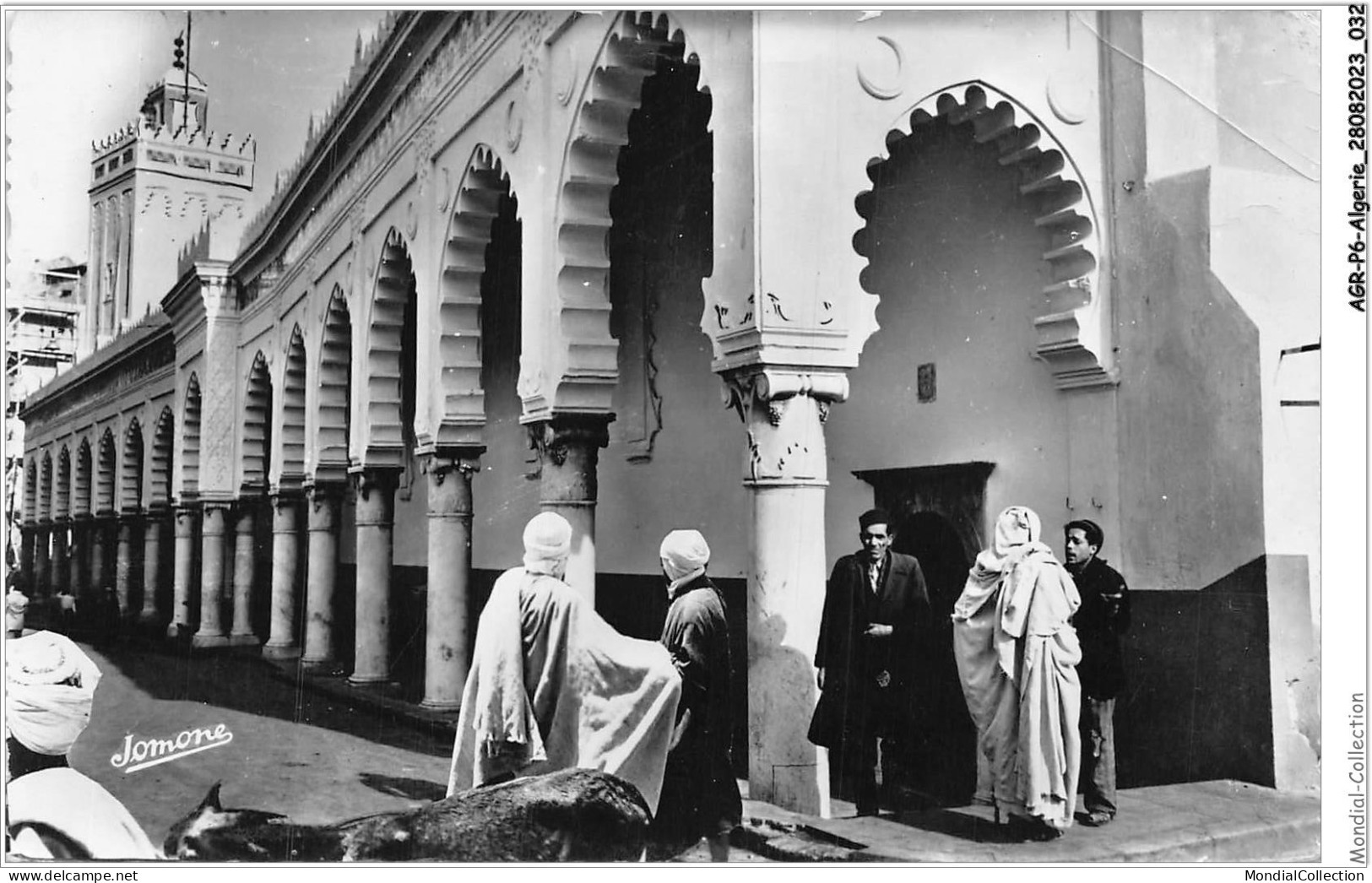 AGRP6-0423-ALGERIE - ALGER - Rue De La Marine - La Mosquée Djama El-kébir - Alger