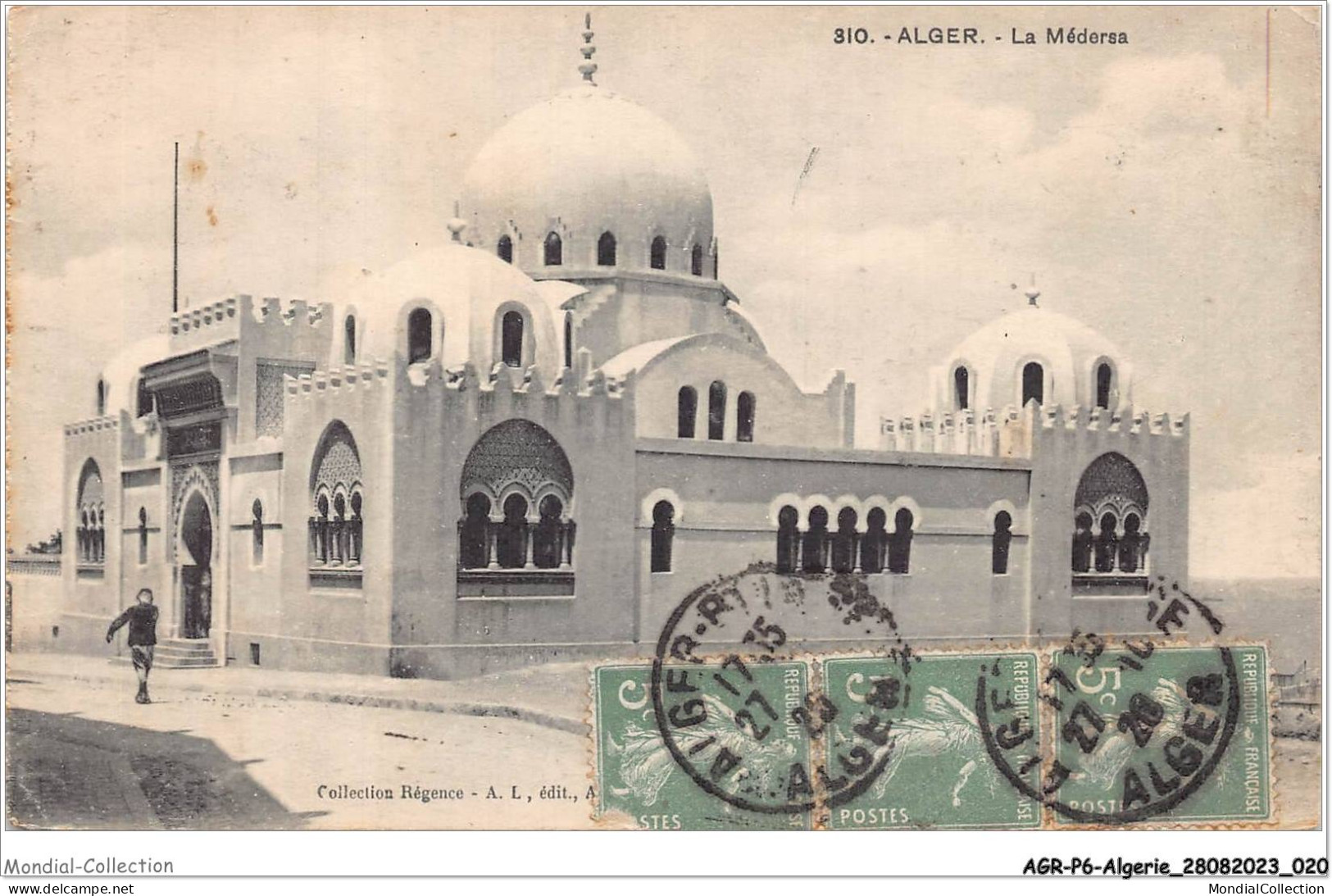 AGRP6-0417-ALGERIE - ALGER - La Médersa - Algerien