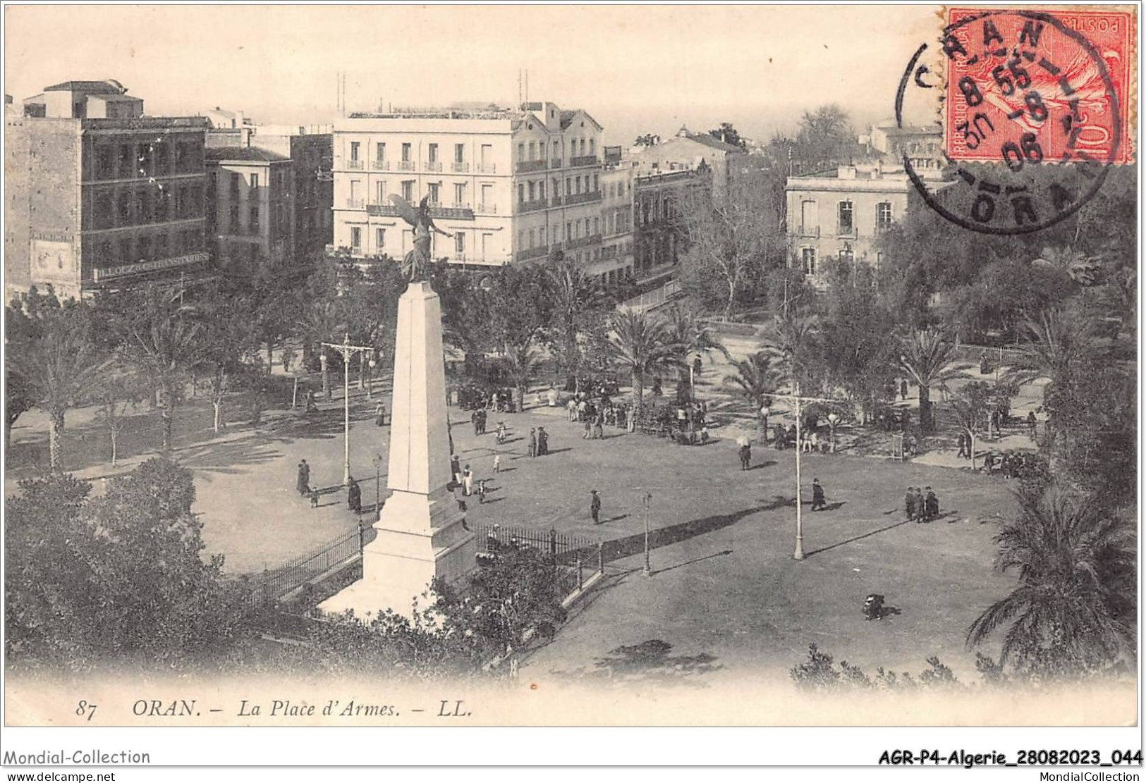 AGRP4-0268-ALGERIE - ORAN - La Place D'armes - Oran