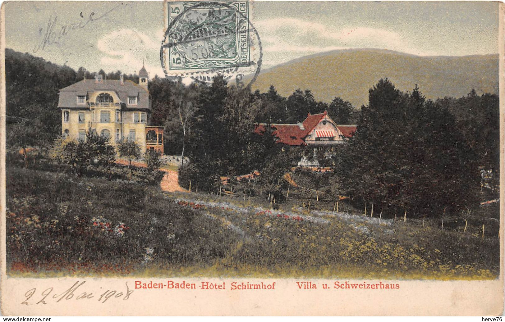 ALLEMAGNE - BADEN-BADEN - Hôtel Schirmhof  - Villa U. Schweizerhaus - Baden-Baden