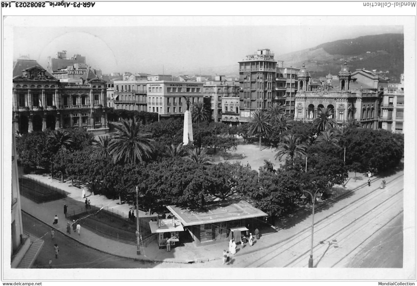 AGRP3-0232-ALGERIE - ORAN - Vue Générale De La Place D'armes - Oran