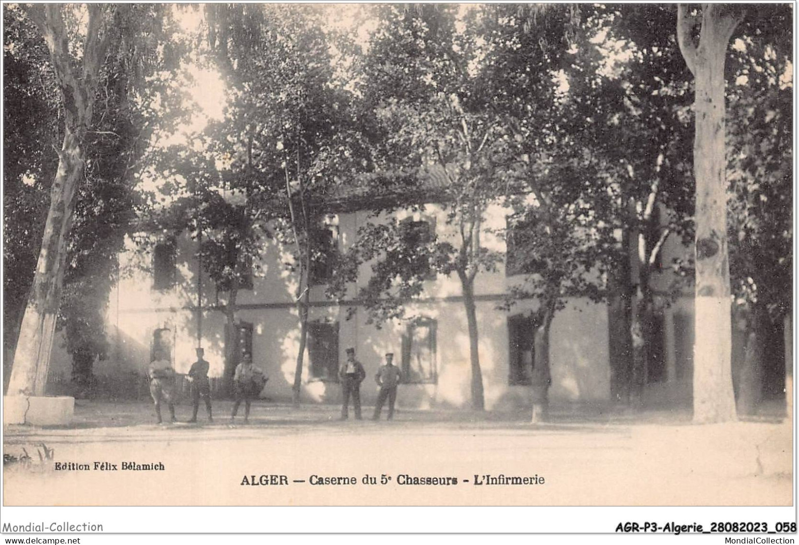 AGRP3-0187-ALGERIE - ALGER - Caserne Du 5e Chasseurs - L'infirmerie - Alger