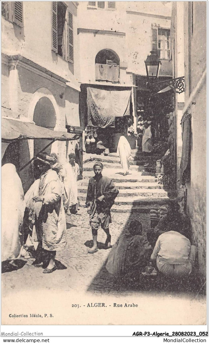 AGRP3-0184-ALGERIE - ALGER - Rue Arabe - Algiers