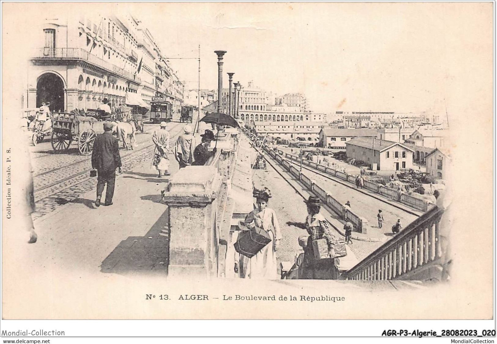 AGRP3-0168-ALGERIE - ALGER - Le Boulevard De La République - Algiers