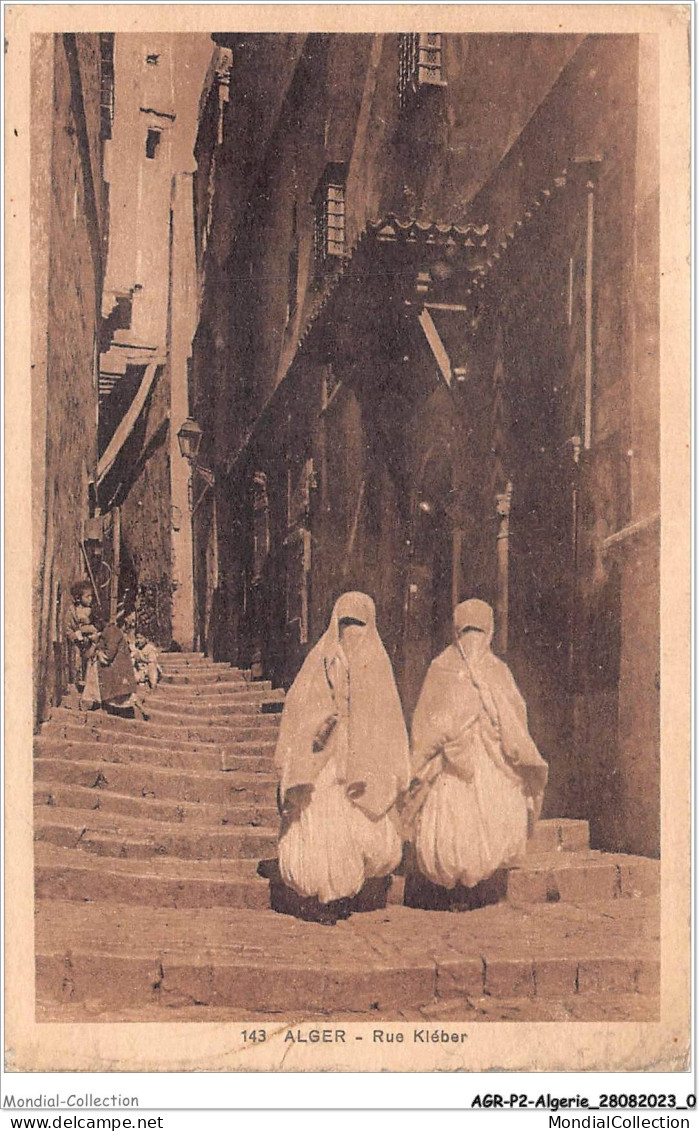 AGRP2-0075-ALGERIE - ALGER - Rue Kleber - Alger