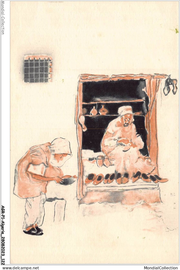 AGRP1-0062-ALGERIE - Scenes Et Types - Le Chausseur CONSTANTINE METIER - Szenen