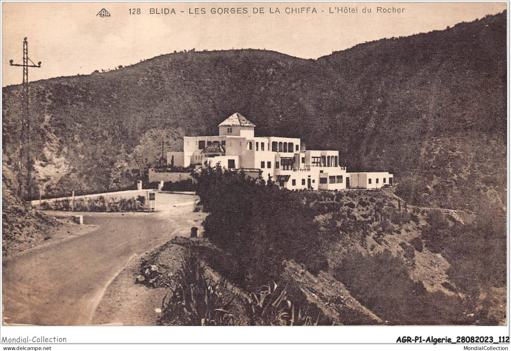 AGRP1-0057-ALGERIE - BLIDA - Les Gorges De La Chiffa - L'hotel Du Rocher - Blida