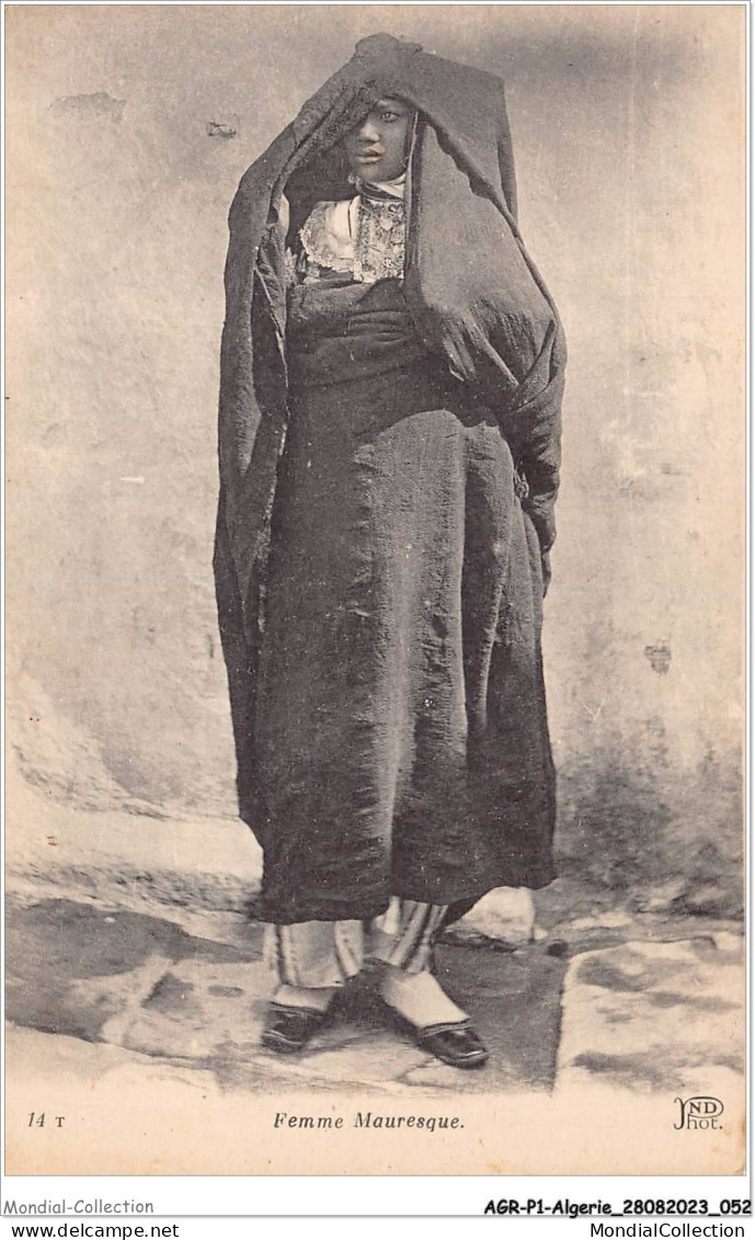 AGRP1-0027-ALGERIE - Femme Mauresque - Femmes