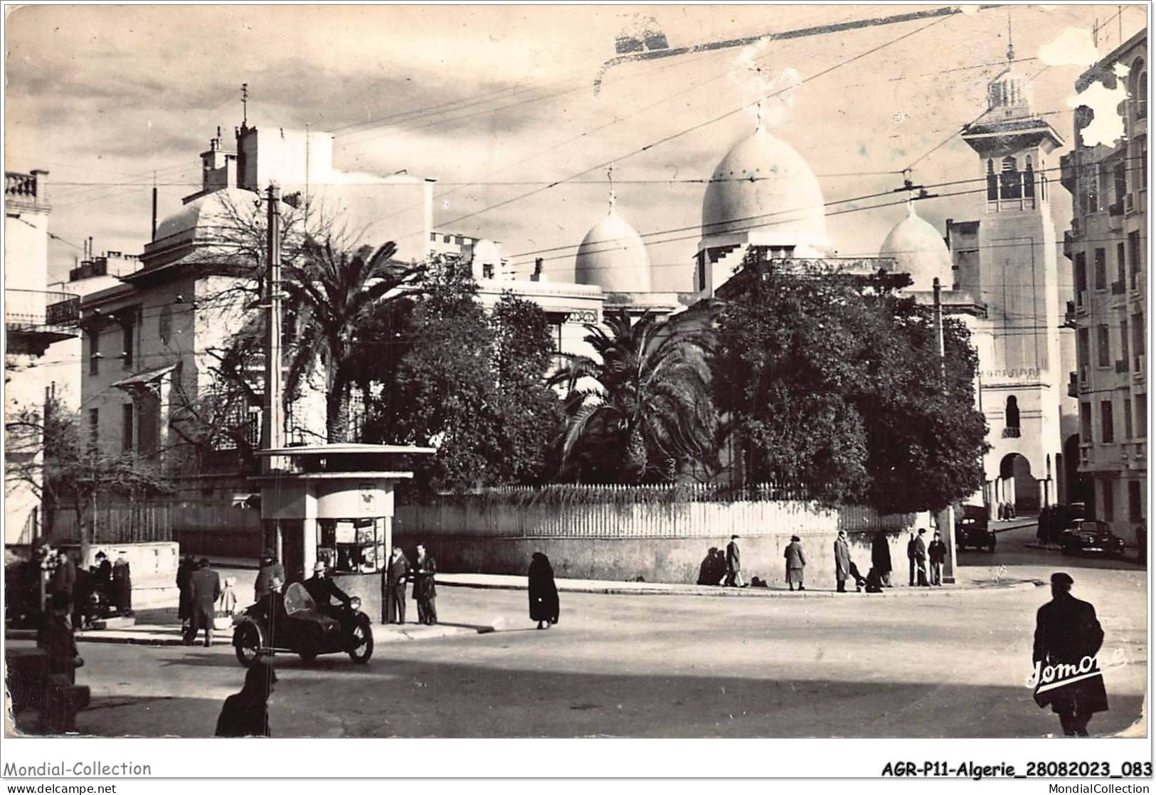 AGRP11-0817-ALGERIE - CONSTANTINE - Place De La Pyramide Et Eglise Du Sacré Coeur  - Konstantinopel