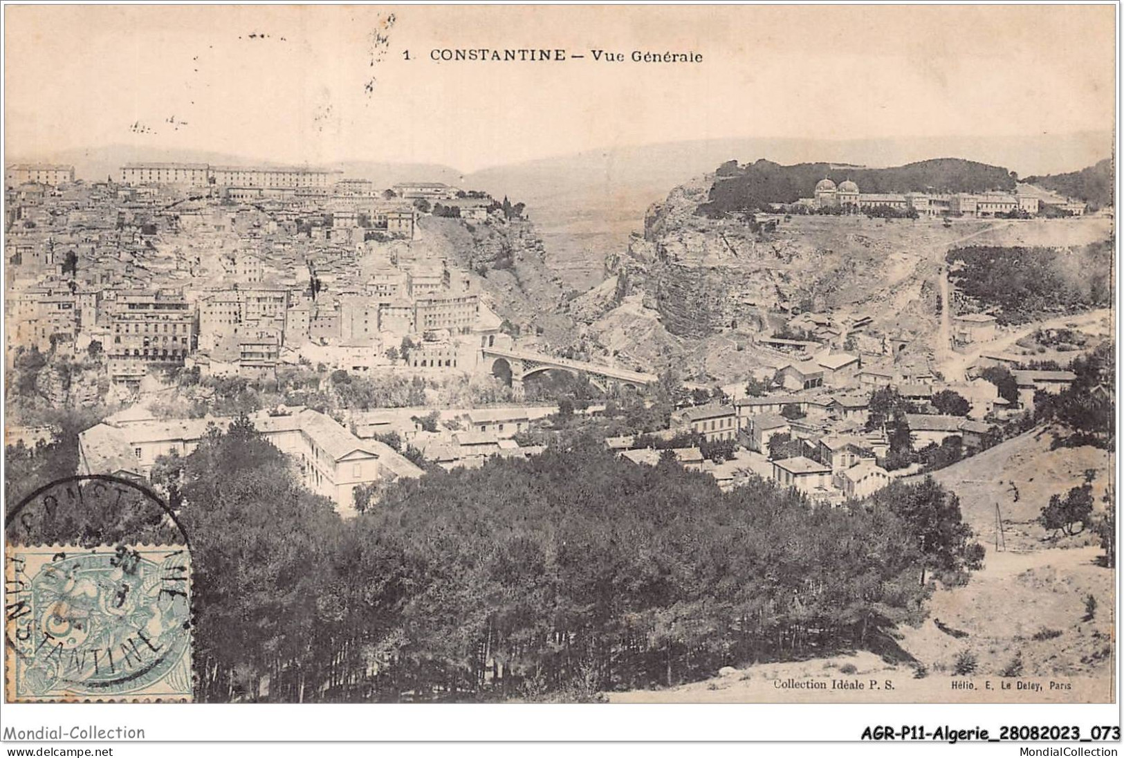 AGRP11-0812-ALGERIE - CONSTANTINE - Vue Générale  - Konstantinopel