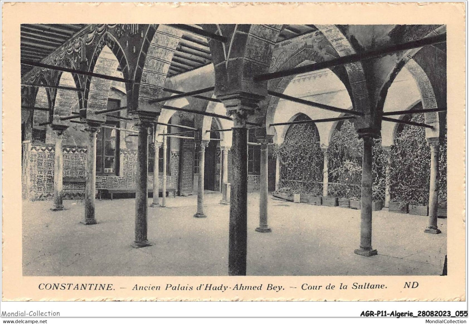 AGRP11-0803-ALGERIE - CONSTANTINE - Ancien Palais D'hady Ahmed Bey - Cour De La Sultane  - Constantine