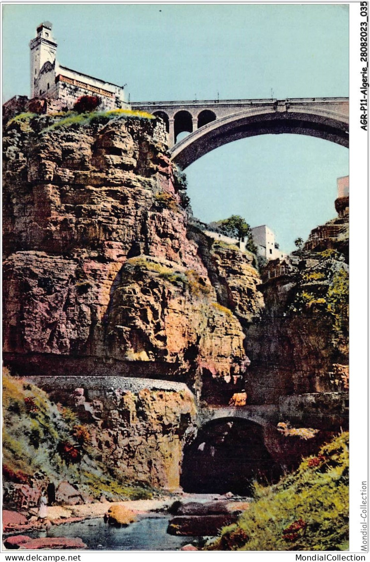 AGRP11-0793-ALGERIE - CONSTANTINE - Pont Sidi-rached Et Pont Du Diable  - Constantine
