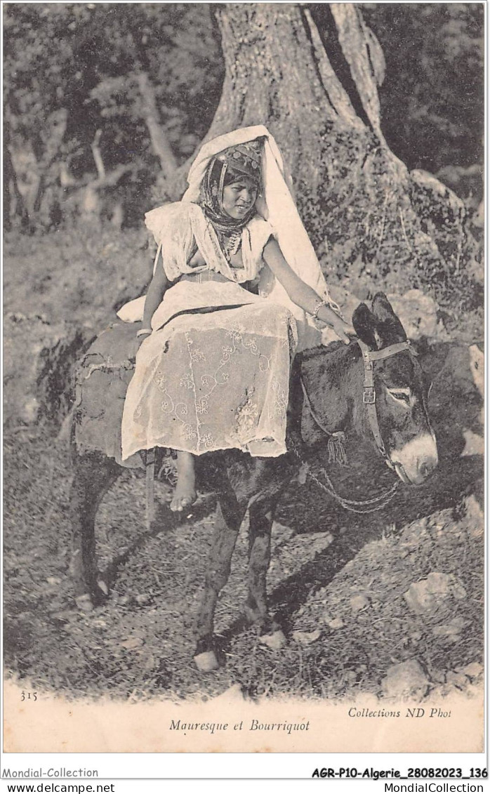 AGRP10-0771-ALGERIE - Mauresque Et Bourriquot  - Sétif