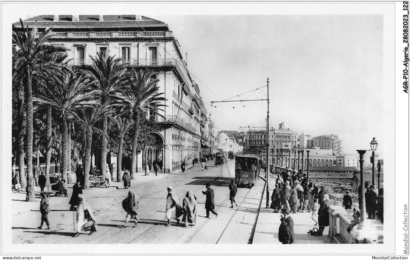 AGRP10-0764-ALGERIE - ALGER - Boulevard De La République Et Square Bresson  - Algerien