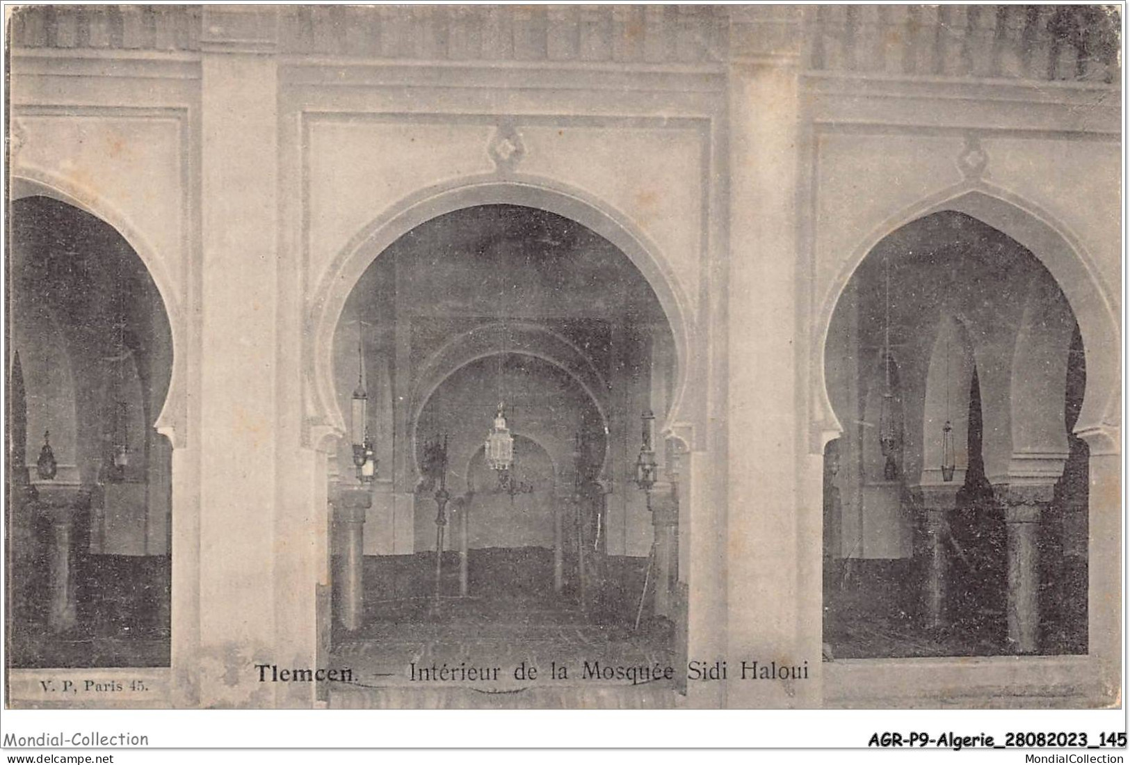 AGRP9-0696-ALGERIE - TLEMCEN - Intérieur De La Mosquée Sidi Haloui - Tlemcen