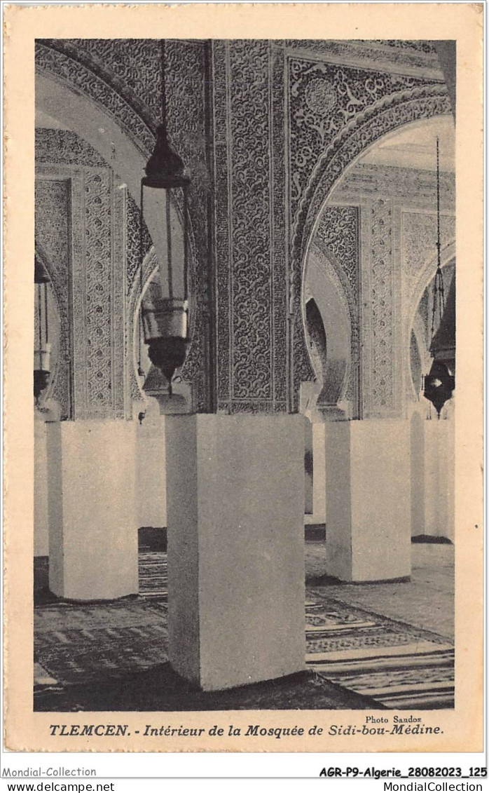 AGRP9-0686-ALGERIE - TLEMCEN - Intérieur De La Mosquée De Sidi-bou-médine  - Tlemcen
