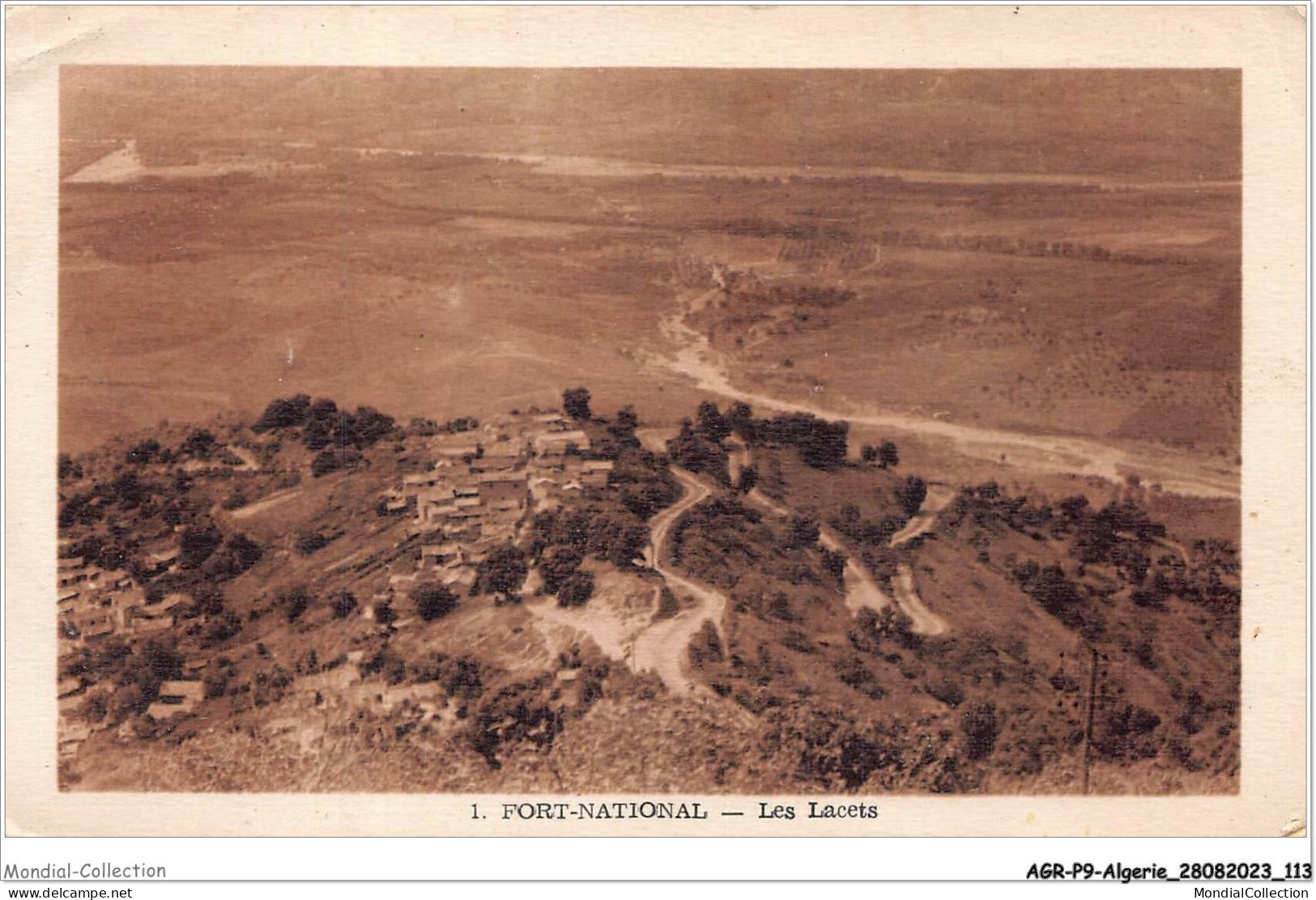 AGRP9-0680-ALGERIE - FORT-NATIONAL - Les Lacets  - Tizi Ouzou