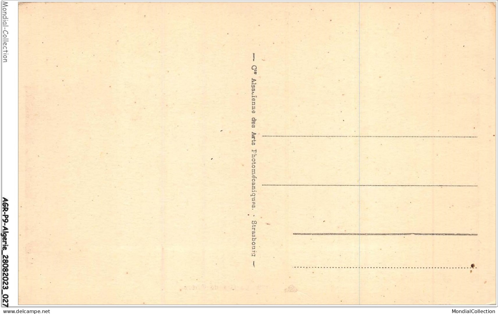 AGRP9-0636-ALGERIE - La Grande Prère  - Scènes & Types