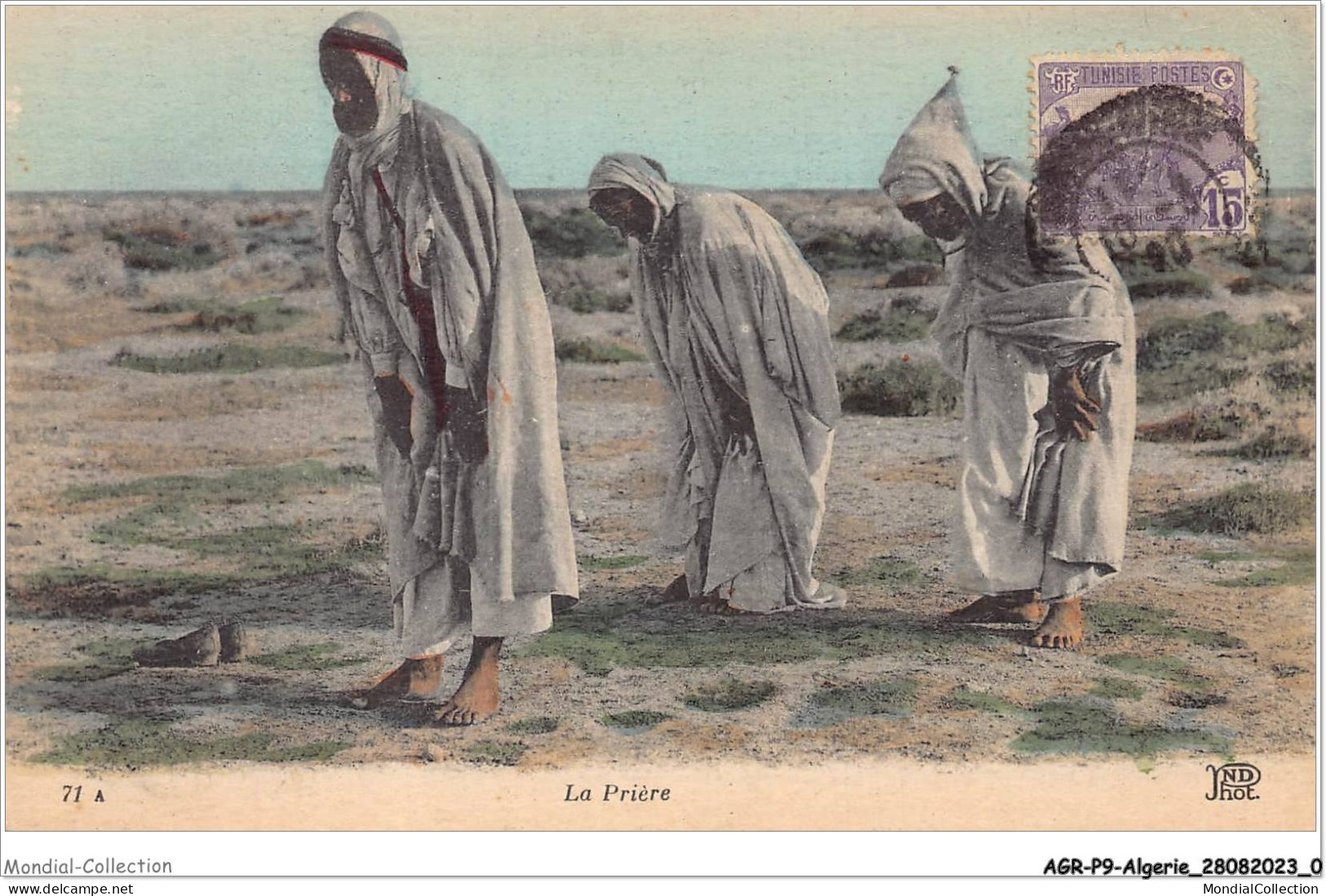 AGRP9-0623-ALGERIE - La Priére  - Plaatsen