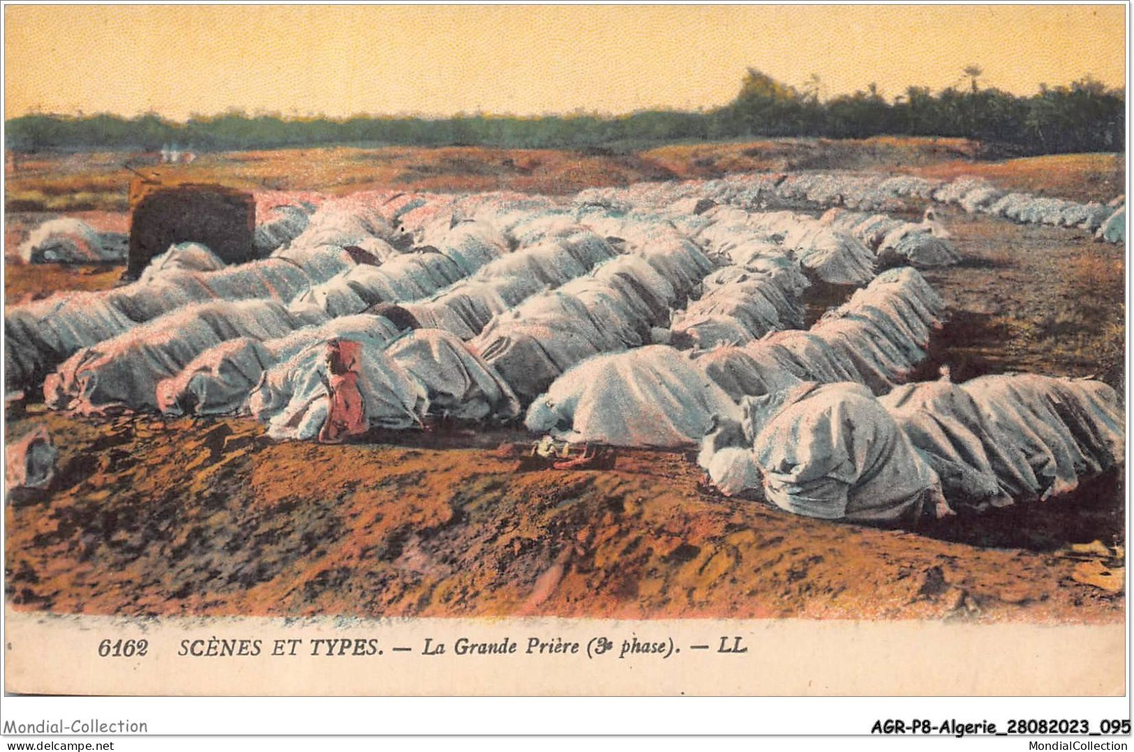 AGRP8-0600-ALGERIE - Scenes Et Types - La Grande Prière - Scènes & Types