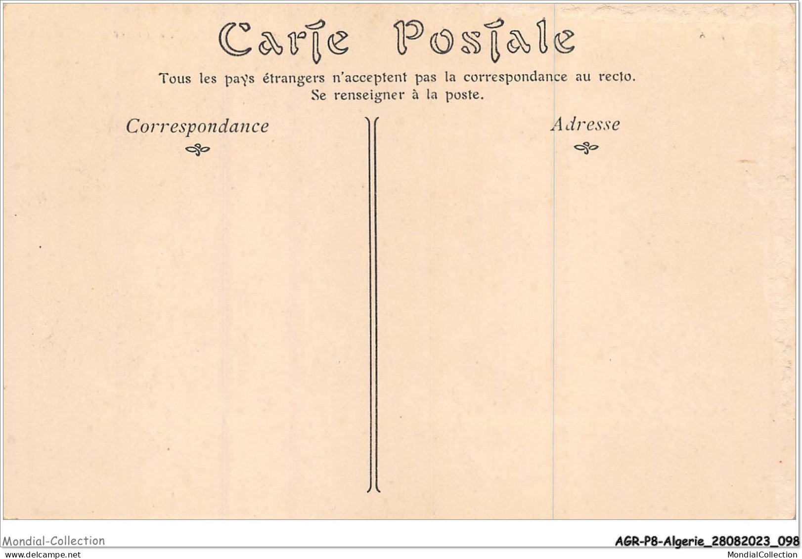 AGRP8-0601-ALGERIE - Scenes Et Types - La Prière - Scènes & Types