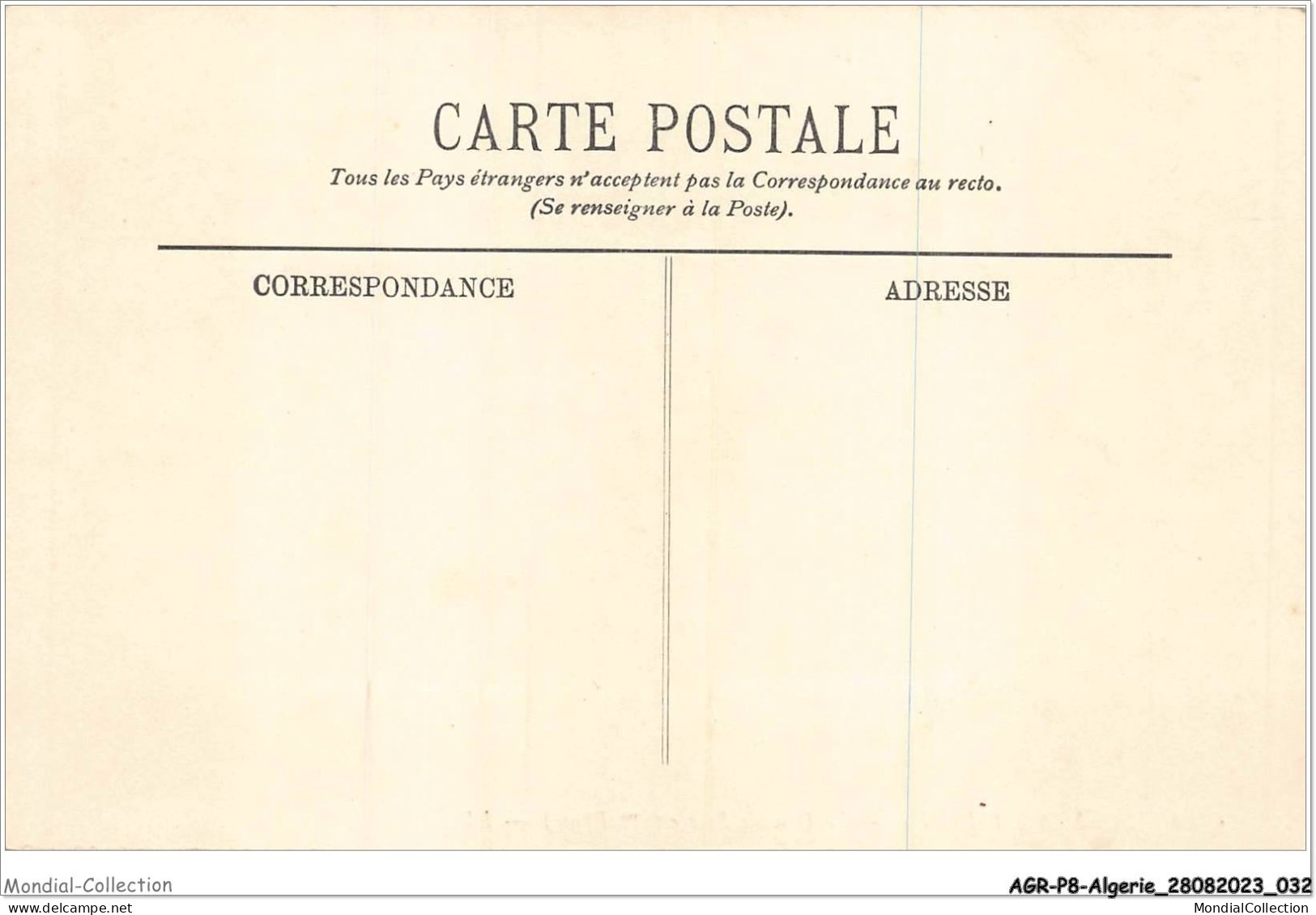 AGRP8-0568-ALGERIE - Scenes Et Types - Grande Prière - Scènes & Types