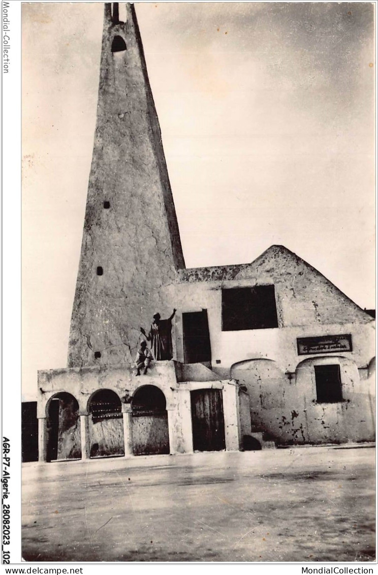 AGRP7-0531-ALGERIE - Le Minaret De La Grande Mosquée De Guerrara - Autres & Non Classés