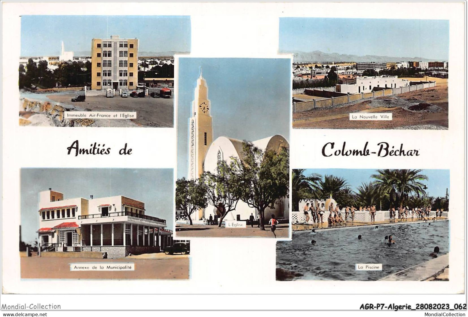 AGRP7-0511-ALGERIE - Amitiés De Colomb-bechar  IMMEUBLE AIR FRANCE PISCINE - Oran