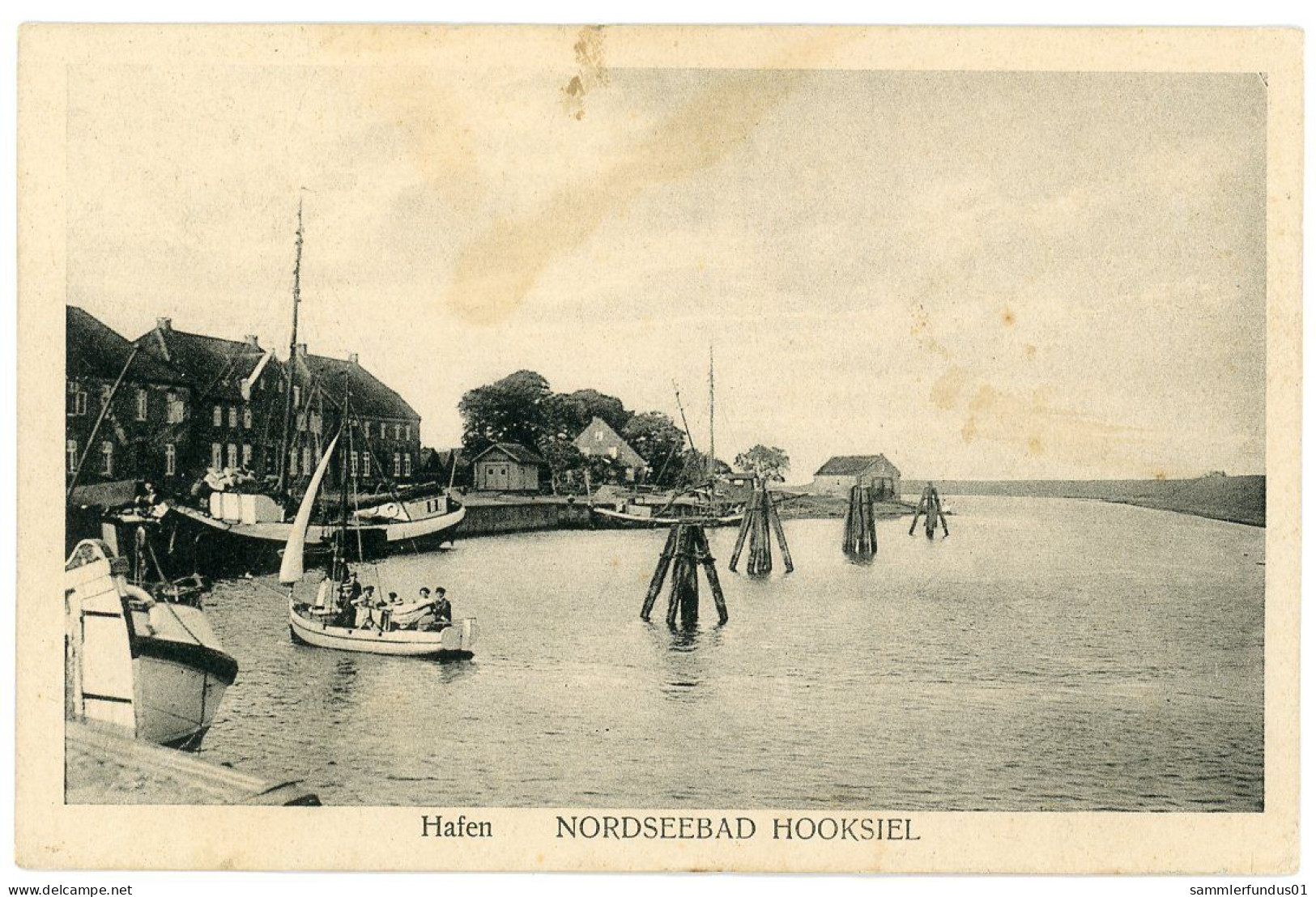 AK/CP Hooksiel   Wangerland  Wilhelmshaven  Jever     Gel/circ. 1925  Erhaltung/Cond. 2  Nr.1750 - Wangerland